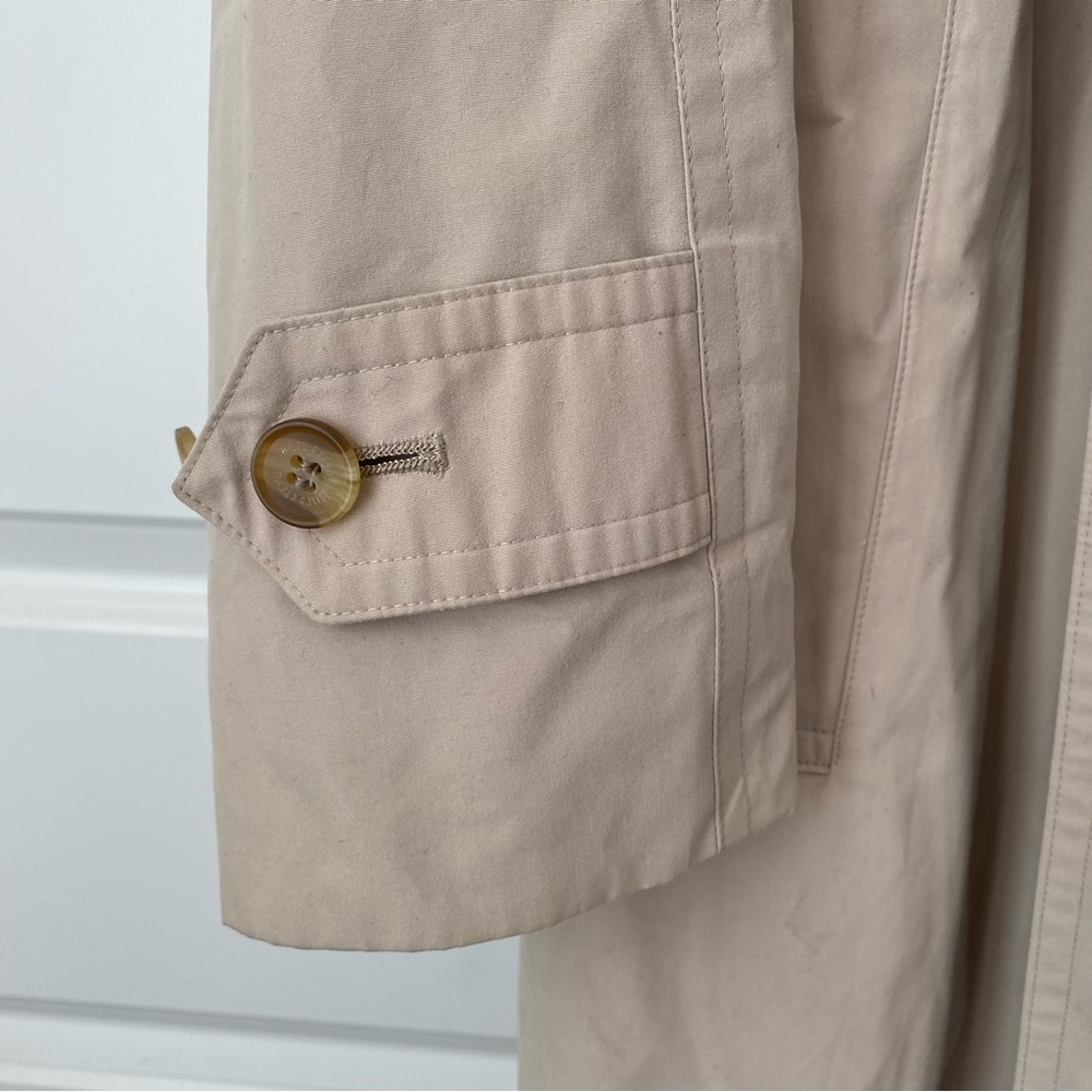 Vintage Burberry Prosum Collection beige trench coat